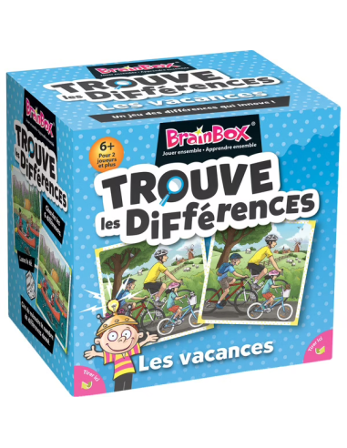 BrainBox : Trouve Les Différences - Vacances