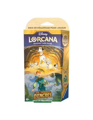 Disney Lorcana : Les Terres d'Encres - Deck de Démarrage 101 Dalmatiens / Peter Pan