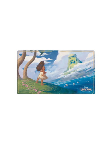 Disney Lorcana - Tapis de jeu Vaiana - Les Terres d'Encres