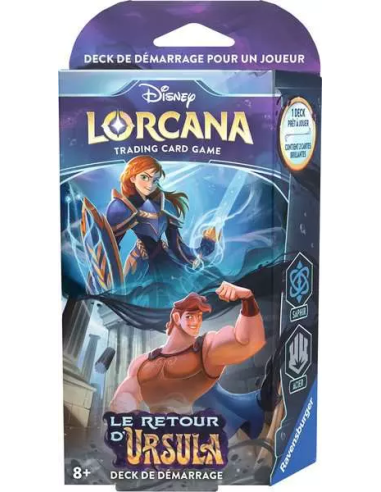 Disney Lorcana : Le Retour d'Ursula - Deck de Démarrage Anna et Hercule