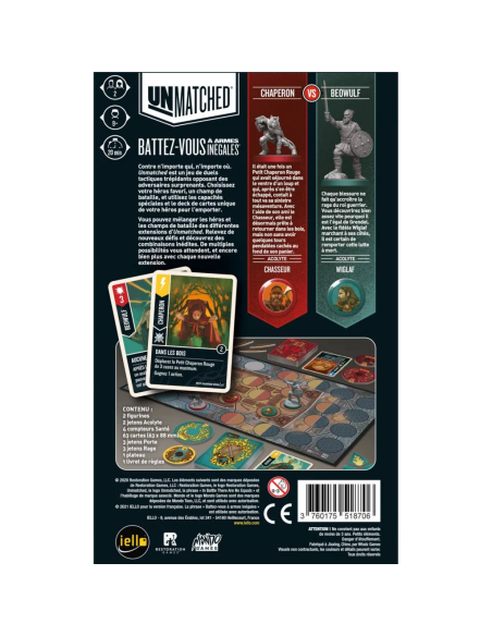 Unmatched : Petit Chaperon Rouge vs Beowulf