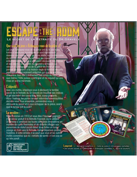 Escape the Room - Le secret de la Retraite du Dr Gravely