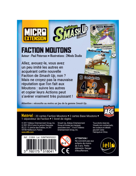 Smash Up - Faction Moutons