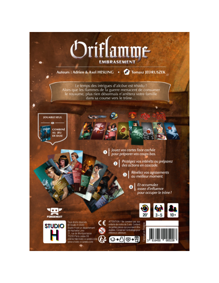 Oriflamme - Embrasement