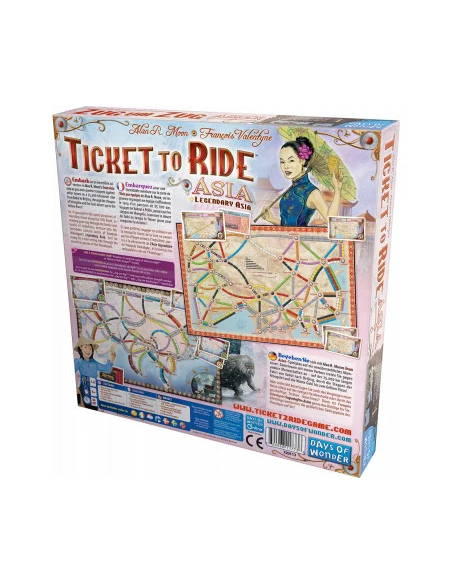 Les Aventuriers du Rail - Asie