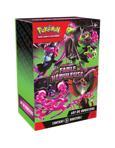 Pokemon – Bundle 6 Booster – Fable Nebuleuse EV06.5