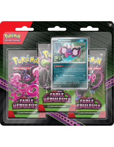 Pokemon - Pack 3 boosters – Fable Nebuleuse EV06.5