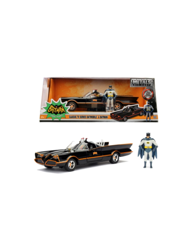 DC Comics - Véhicule 1/24 Batman 1966 Classic Batmobile