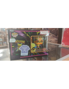 Funko - Figurine Pop & TeeShirt Wolverine Marvel