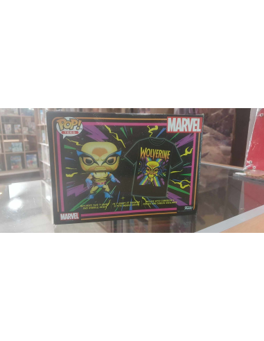 Funko - Figurine Pop & TeeShirt Wolverine Marvel