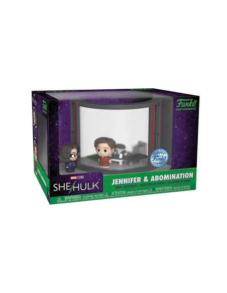 She-Hulk - Figurine POP! Mini Moment Jennifer & Abomination