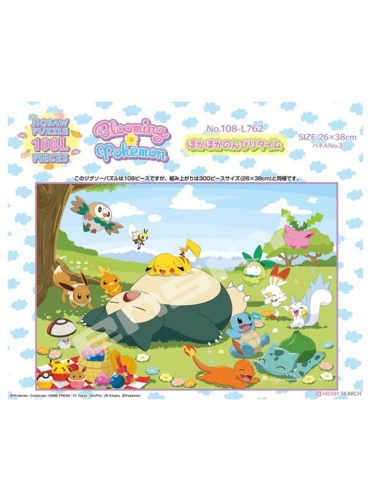 Pokemon - Puzzle - Relaxing Time 108 Pcs