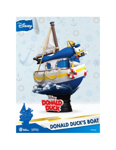 Disney - Statuette - Le Bateau De Donald