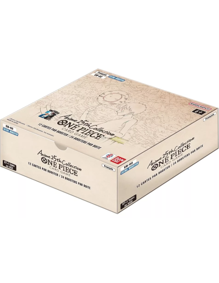 One Piece - Display - EB02 Anime 25th Collection