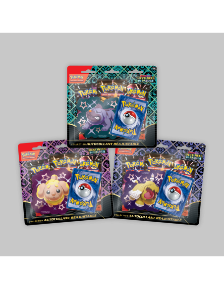 Lot de 3 tri pack Destinées de Paldea