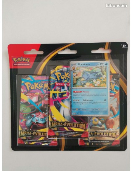 Tri Pack Méga Evolution ME01