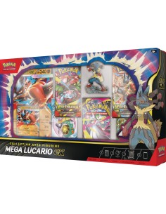 Coffret Pokémon collection figurine Méga Lucario Ex
