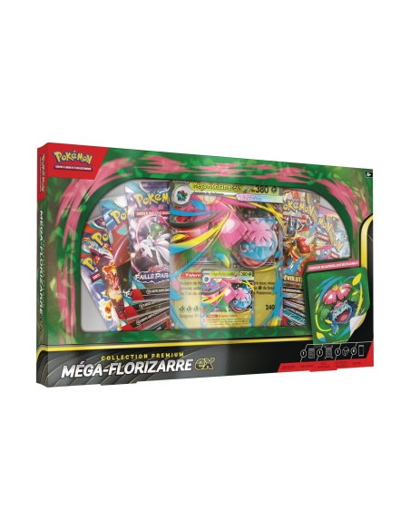 Pokémon : Coffret Premium Méga Florizarre Ex